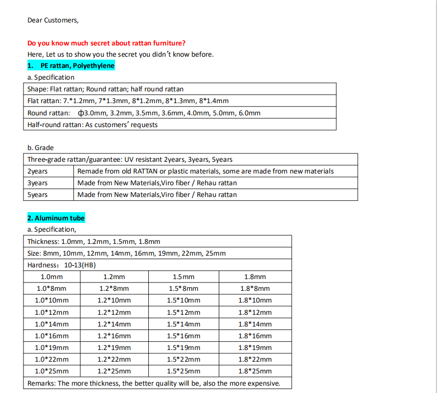 Outdoor Furniture Round Rattan Sofa