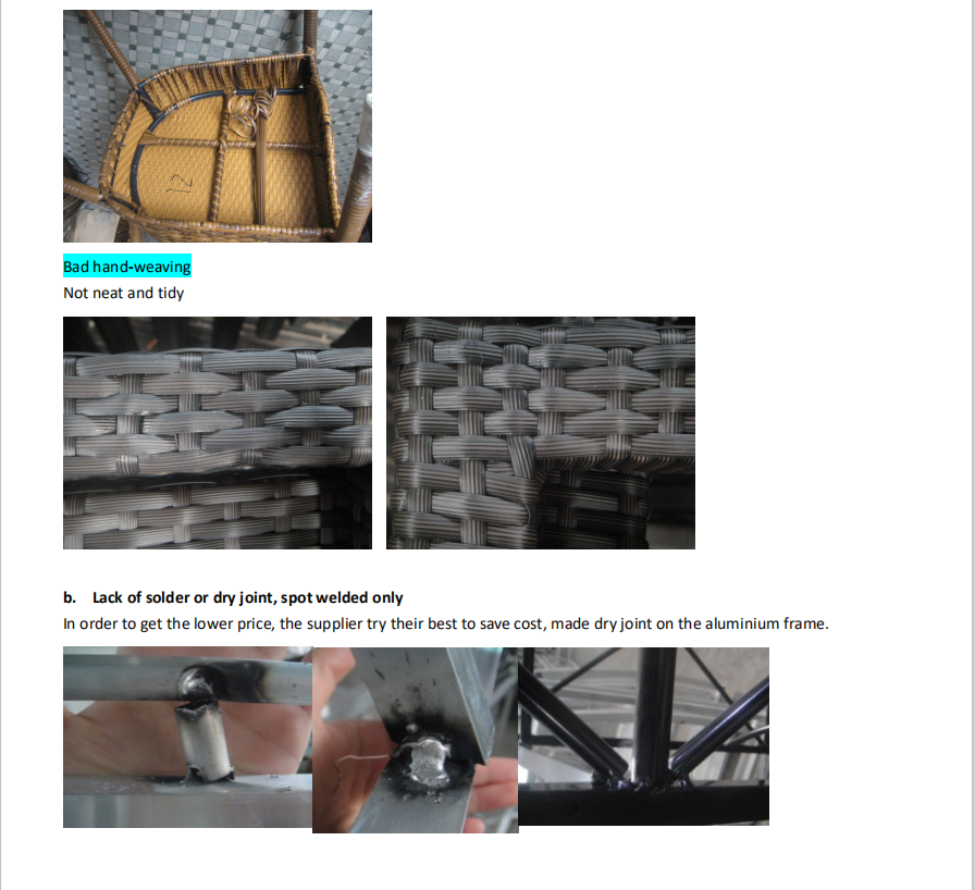 Luxury Weaving Rattan Dining Table and Sofa